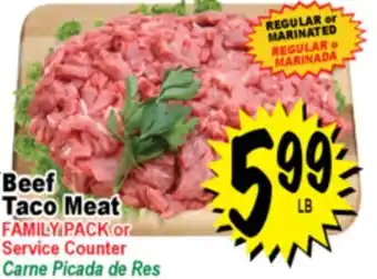 Superior Grocers Beef Taco Meat offer