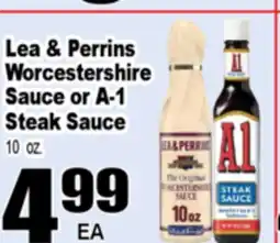 Superior Grocers Lea & Perrins Worcestershire Sauce or A-1 Steak Sauce offer