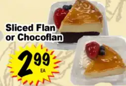 Superior Grocers Sliced Flan or Chocoflan offer