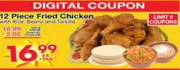 Superior Grocers 12 Piece Fried Chicken offer