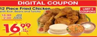 Superior Grocers 12 Piece Fried Chicken offer