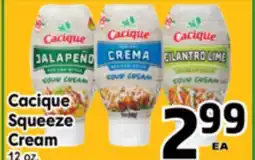 Superior Grocers Cacique Squeeze Cream offer