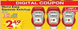 Superior Grocers Heinz Easy Squeeze Ketchup offer