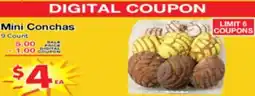 Superior Grocers Mini Conchas offer