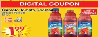 Superior Grocers Clamato Tomato Cocktail offer