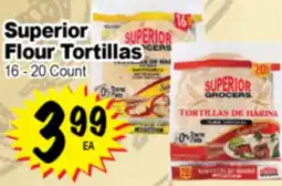 Superior Grocers Superior Flour Tortillas offer