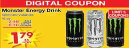 Superior Grocers Monster Energy Drink offer