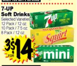 Superior Grocers 7-UP Soft Drinks offer