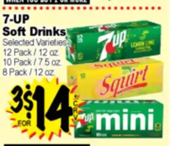 Superior Grocers 7-UP Soft Drinks offer