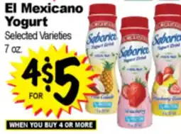 Superior Grocers El Mexicano Yogurt offer