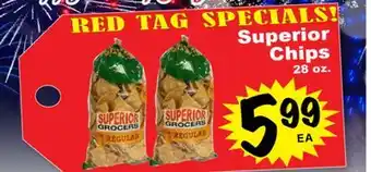 Superior Grocers Superior Chips offer