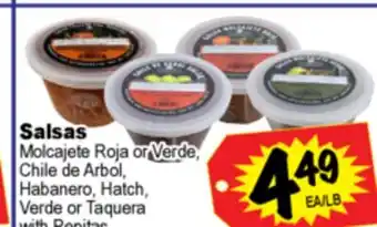 Superior Grocers Salsas offer