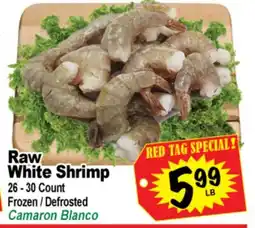 Superior Grocers Raw White Shrimp offer
