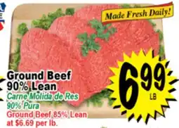 Superior Grocers Ground Beef 90% Lean offer