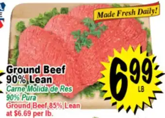 Superior Grocers Ground Beef 90% Lean offer