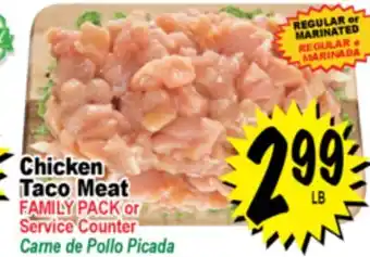 Superior Grocers Chicken Taco Meat offer
