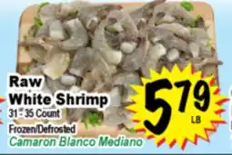 Superior Grocers Raw White Shrimp offer