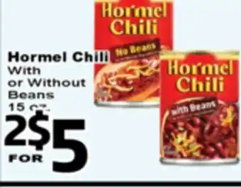 Superior Grocers Hormel Chili offer