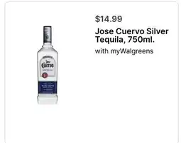 Walgreens Jose Cuervo Silver Tequila, 750ml offer