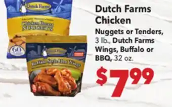 Vallarta Supermarkets Dutch Farms Chicken offer