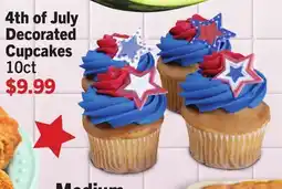 Vallarta Supermarkets 4th of July Decorated Cupcakes offer