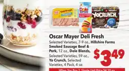Vallarta Supermarkets Oscar Mayer Deli Fresh offer