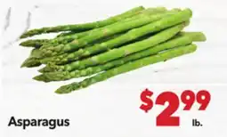 Vallarta Supermarkets Asparagus offer