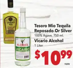 Vallarta Supermarkets Tesoro Mio Tequila offer