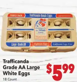 Vallarta Supermarkets Trafficanda Grade AA Large White Eggs offer