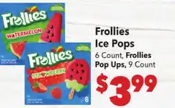 Vallarta Supermarkets Frollies Ice Pops offer
