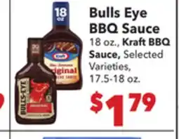 Vallarta Supermarkets Bulls Eye BBQ Sauce offer