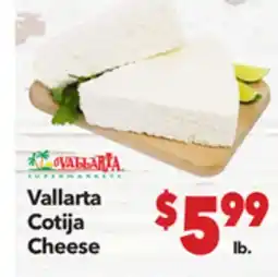 Vallarta Supermarkets Vallarta Cotija Cheese offer