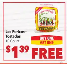 Vallarta Supermarkets Los Pericos Tostadas offer