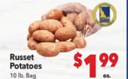 Vallarta Supermarkets Russet Potatoes offer