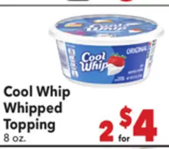 Vallarta Supermarkets Cool Whip Whipped Topping offer