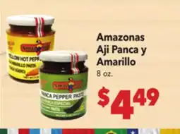 Vallarta Supermarkets Amazonas Aji Panca y Amarillo offer