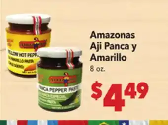Vallarta Supermarkets Amazonas Aji Panca y Amarillo offer