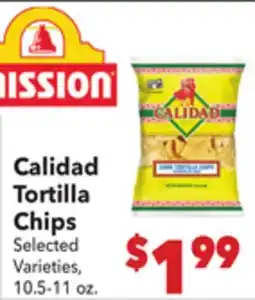 Vallarta Supermarkets Calidad Tortilla Chips offer