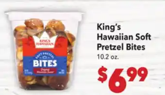 Vallarta Supermarkets King's Hawaiian Soft Pretzel Bites offer