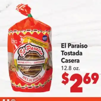 Vallarta Supermarkets El Paraiso Tostada Casera offer
