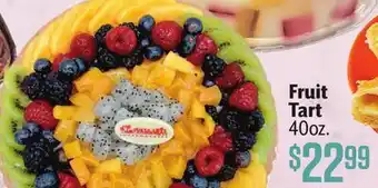 Vallarta Supermarkets Fruit Tart offer