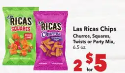 Vallarta Supermarkets Las Ricas Chips offer
