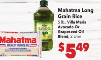 Vallarta Supermarkets Mahatma Long Grain Rice offer