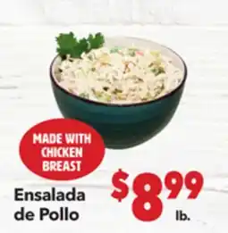 Vallarta Supermarkets Ensalada de Pollo offer