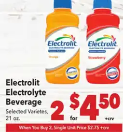 Vallarta Supermarkets Electrolit Electrolyte Beverage offer