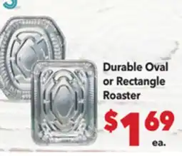 Vallarta Supermarkets Durable Oval or Rectangle Roaster offer