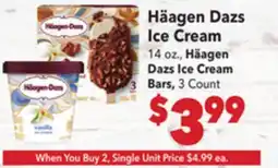 Vallarta Supermarkets Häagen Dazs Ice Cream offer