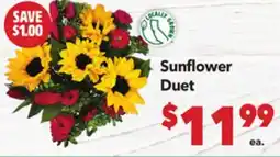 Vallarta Supermarkets Sunflower Duet offer