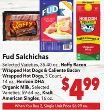 Vallarta Supermarkets Fud Salchichas offer