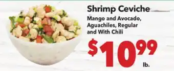 Vallarta Supermarkets Shrimp Ceviche offer